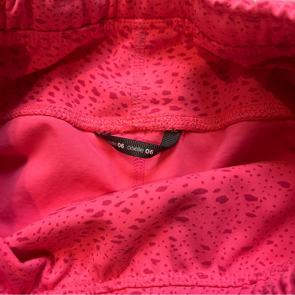 Oiselle Bright Pink Pocket Jogger Tights, Sz 6 - Picture 11 of 11